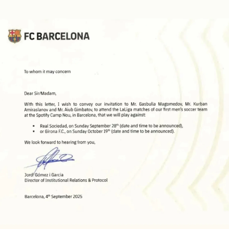 "Барселона" запросила росіянина на відкриття "Камп Ноу": фанати обурені